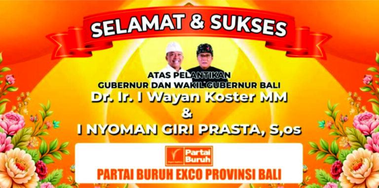 selamat pelantikan gub